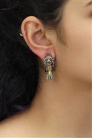 Ohrringe Ayala Bar Dame Shivering Moonlight in  Metall-Legierung Cristallo C2284 - C2284